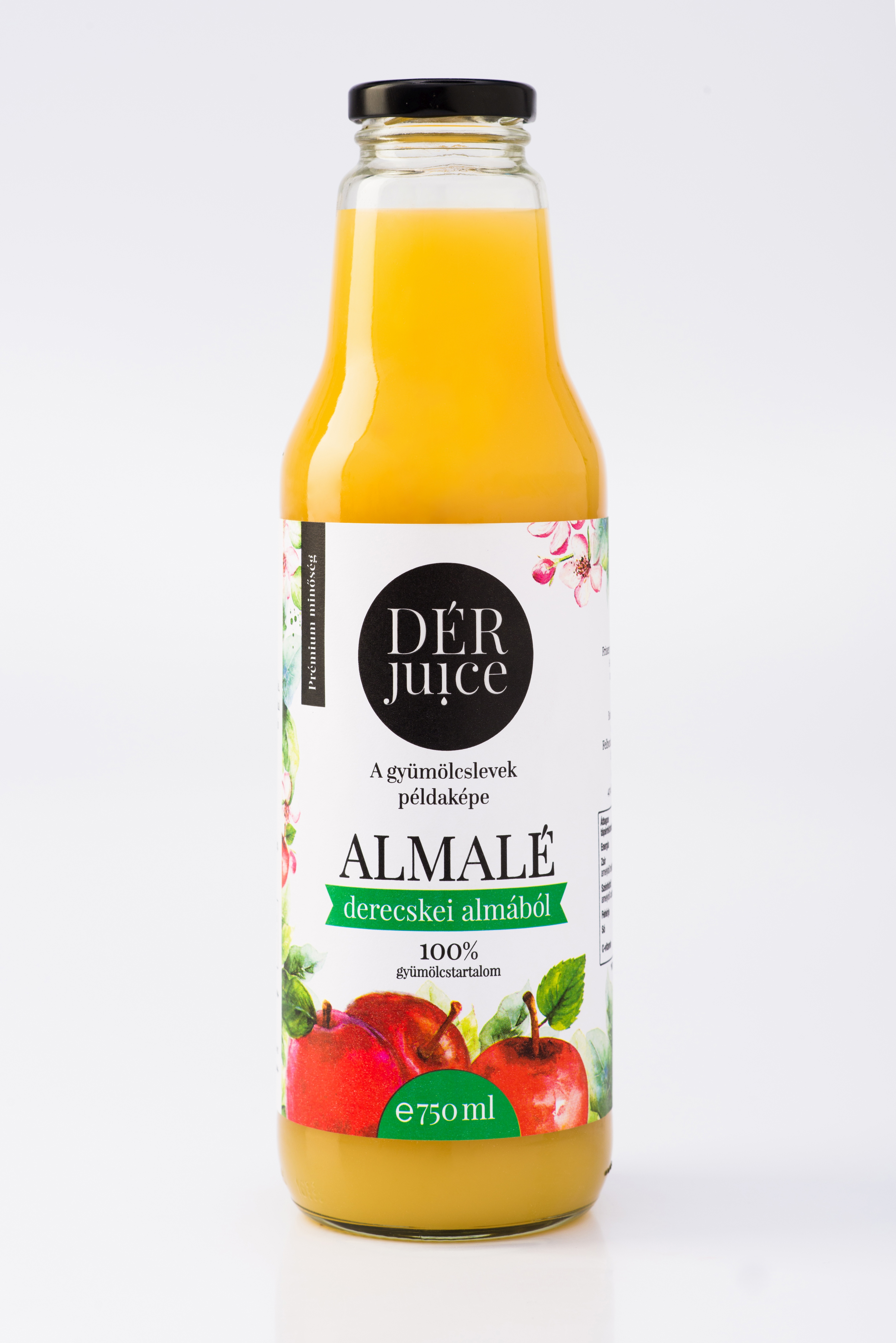 Dér Juice almalé 750 ml